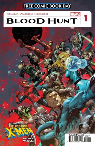 Free Comic Book Day 2024: Blood Hunt/X-Men # 1