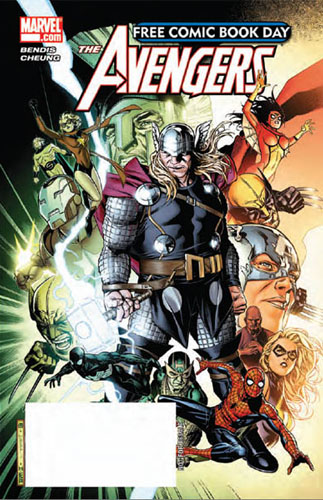 Free Comic Book Day 2009 Avengers # 1