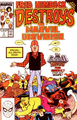 Fred Hembeck Destroys the Marvel Universe # 1