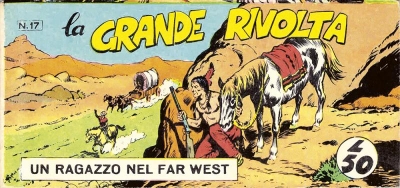 Collana Frontiera - Seconda serie: Un ragazzo nel far west (I) # 17