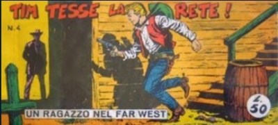 Collana Frontiera - Quinta serie: Un ragazzo nel far west (IV) # 4