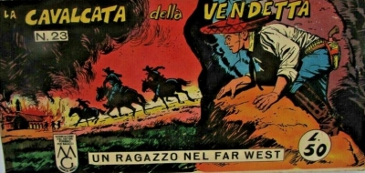 Collana Frontiera - Quinta serie: Un ragazzo nel far west (IV) # 23