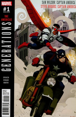 Generations: Sam Wilson: Captain America & Steve Rogers: Captain America # 1