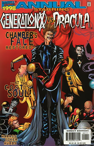 Generation X vs. Dracula Annual 1998 # 1