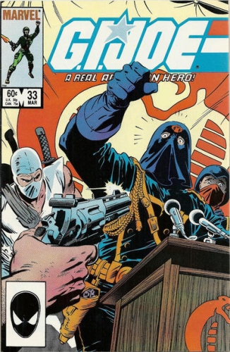 G.I. Joe: A Real American Hero # 33