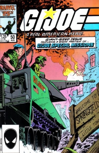 G.I. Joe: A Real American Hero # 50