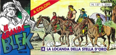 Il Grande Blek - Strisce inedite # 157