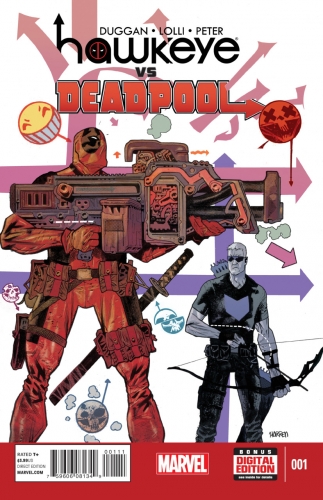Hawkeye vs. Deadpool # 1