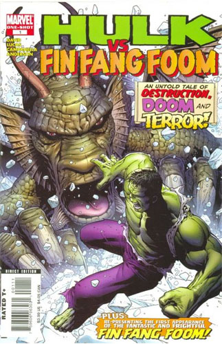 Hulk vs. Fin Fang Foom # 1