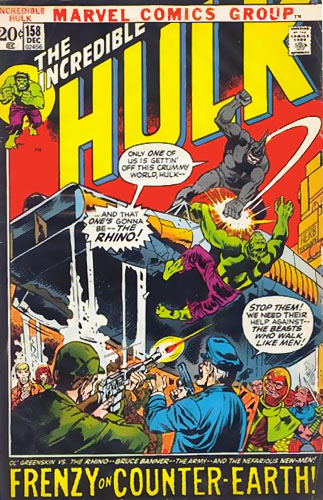 The Incredible Hulk vol 2 # 158