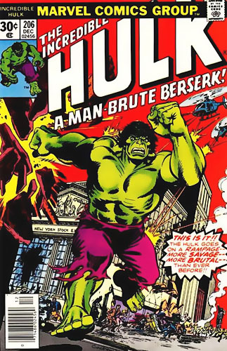 The Incredible Hulk vol 2 # 206