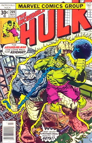 Incredible Hulk vol 2 # 209