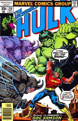 The Incredible Hulk vol 2 # 218