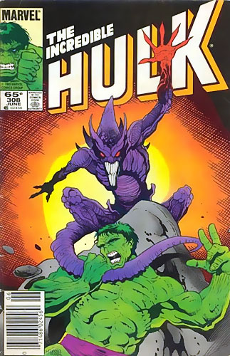 Incredible Hulk vol 2 # 308