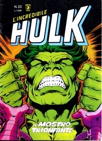 Incredibile Hulk # 23
