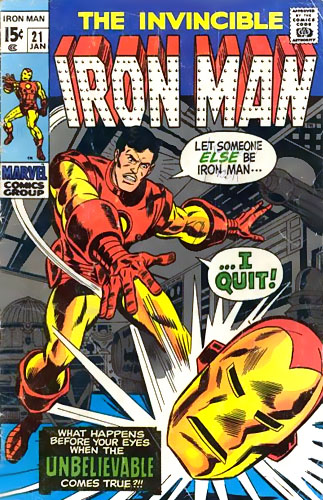 Iron Man vol 1 # 21
