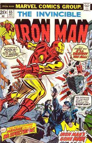 Iron Man vol 1 # 65