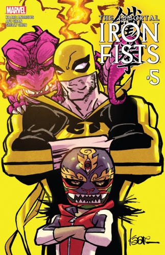 The Immortal Iron Fists # 5