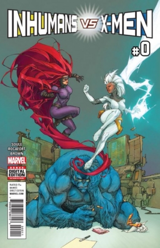 Inhumans vs X-Men # 0