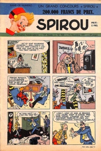 Le Journal de Spirou # 709