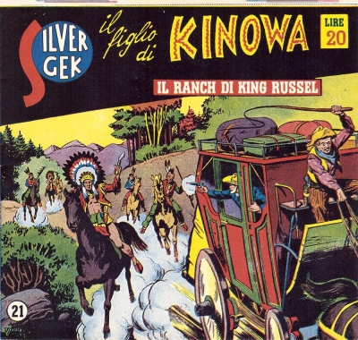 Kinowa (I) Serie II - Silver Gek il figlio di Kinowa # 21