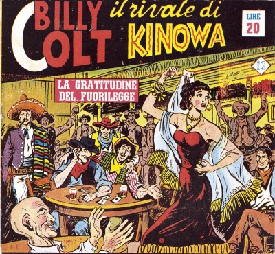 Kinowa (I) Serie IV - Billy Colt il rivale di Kinowa # 13