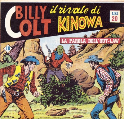 Kinowa (I) Serie IV - Billy Colt il rivale di Kinowa # 18