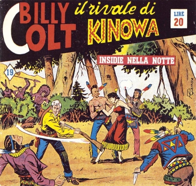 Kinowa (I) Serie IV - Billy Colt il rivale di Kinowa # 19