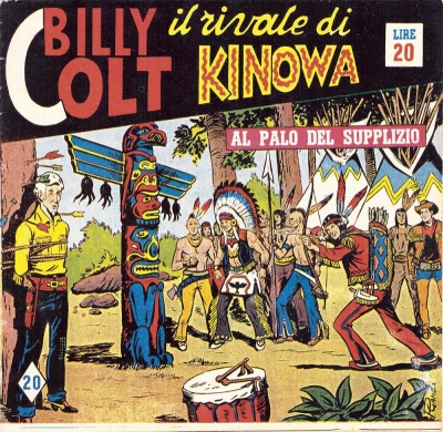 Kinowa (I) Serie IV - Billy Colt il rivale di Kinowa # 20