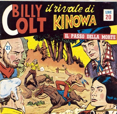 Kinowa (I) Serie IV - Billy Colt il rivale di Kinowa # 21