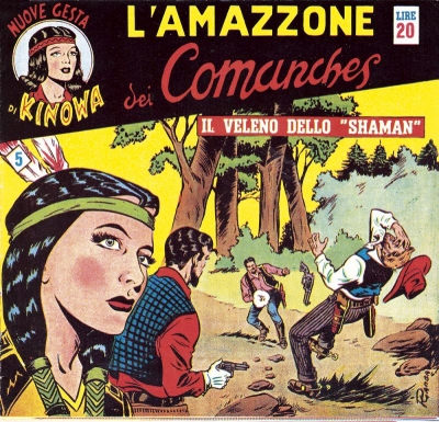 Kinowa (I) Serie V - L’ Amazzone dei Comanches # 5