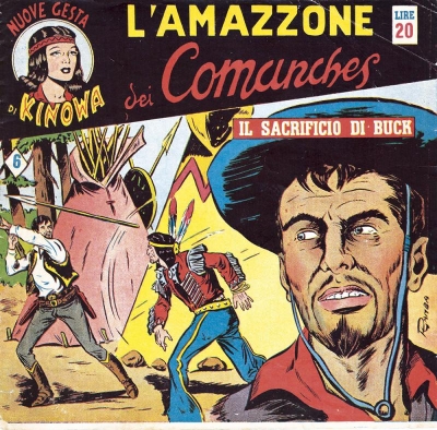 Kinowa (I) Serie V - L’ Amazzone dei Comanches # 6