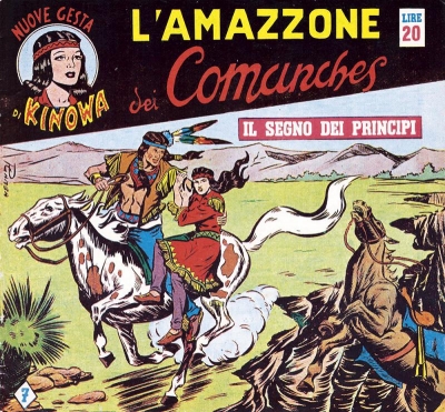 Kinowa (I) Serie V - L’ Amazzone dei Comanches # 7