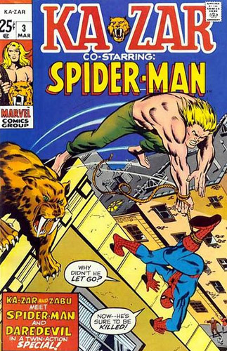 Ka-Zar vol 1 # 3