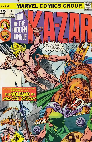 Ka-Zar vol 2 # 8