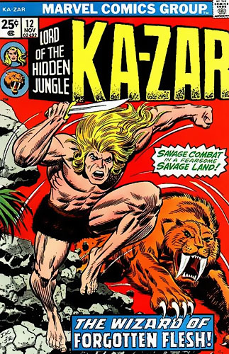 Ka-Zar vol 2 # 12