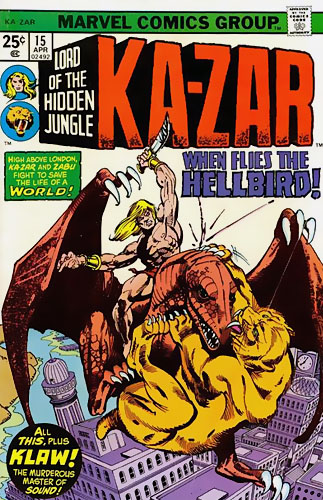 Ka-Zar vol 2 # 15