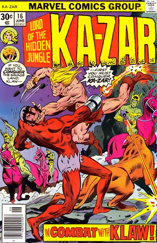 Ka-Zar vol 2 # 16