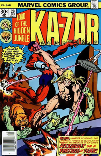 Ka-Zar vol 2 # 20