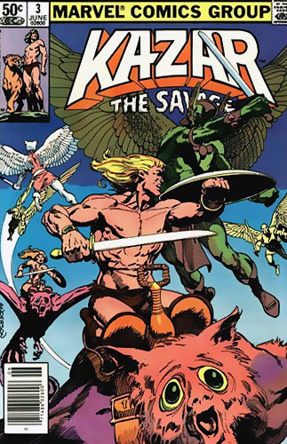 Ka-Zar the Savage # 3