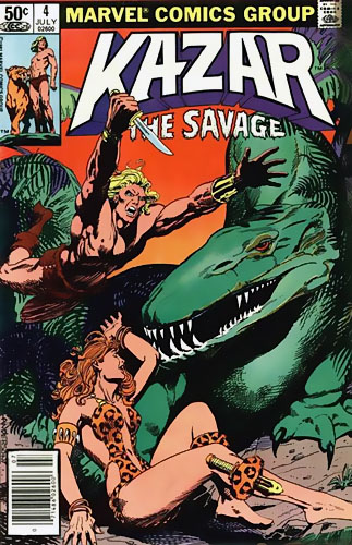 Ka-Zar the Savage # 4