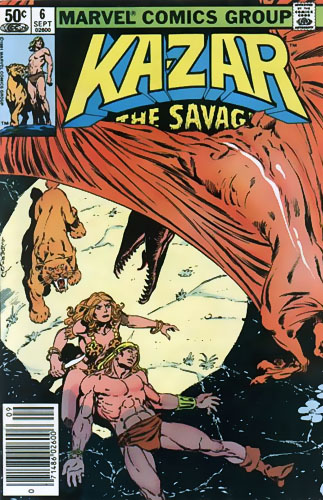 Ka-Zar the Savage # 6