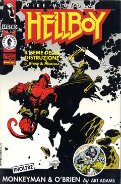 Comic Art Collana Legend 10 HELLBOY Il Seme della Distruzione 