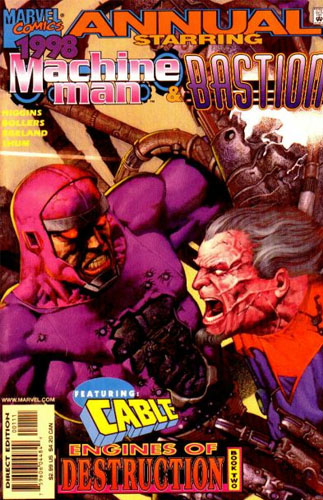 Machine Man / Bastion Annual 1998 # 1