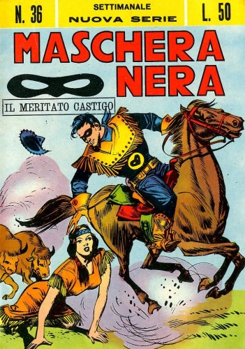 Maschera Nera Nuova Serie (Settimanale) # 36