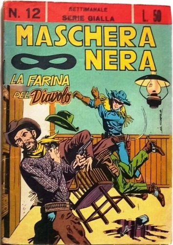 Maschera Nera Serie Gialla (Settimanale) # 12