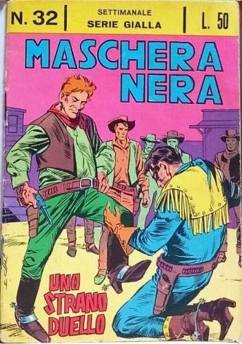 Maschera Nera Serie Gialla (Settimanale) # 32