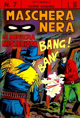 Maschera Nera Serie Rubino (Settimanale) # 7