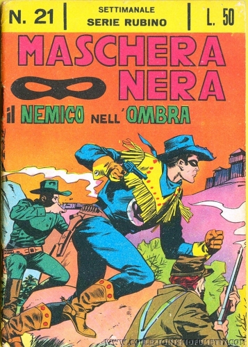Maschera Nera Serie Rubino (Settimanale) # 21