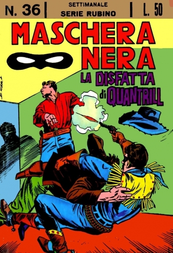 Maschera Nera Serie Rubino (Settimanale) # 36
